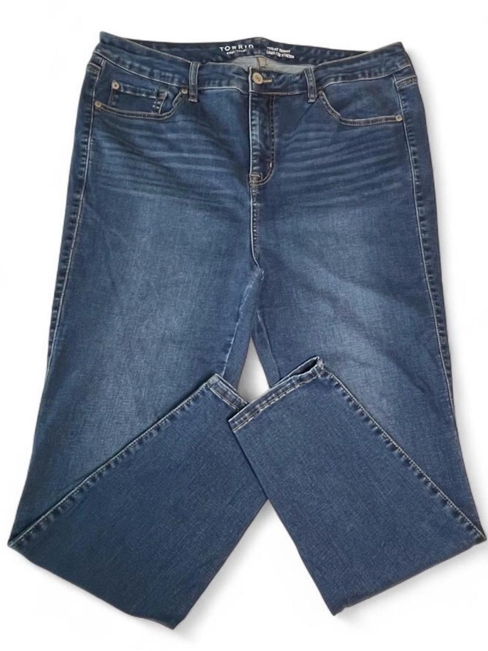 torrid Dark Indigo Trio Fit Skinny Jeans
